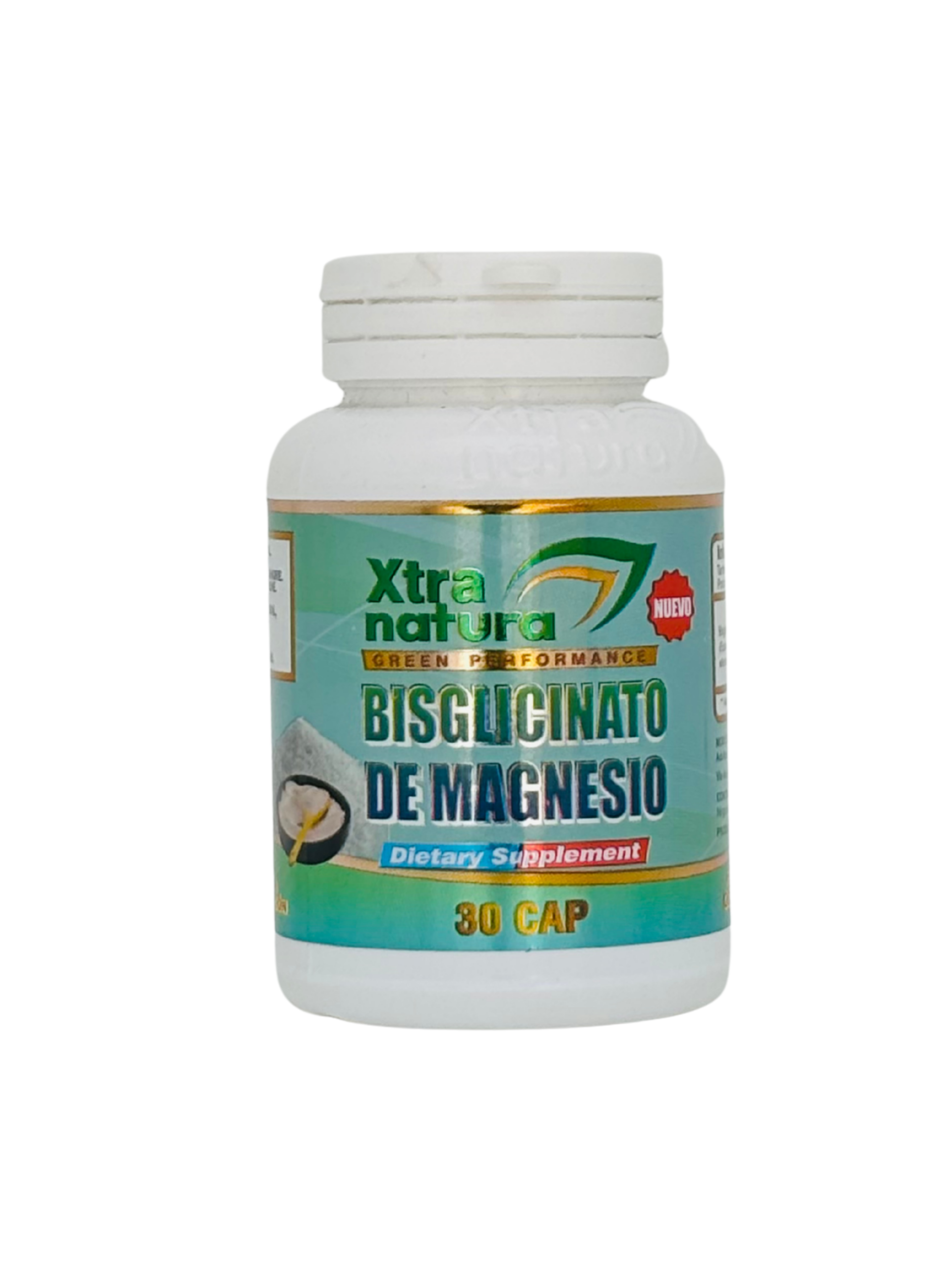 Bisglicinato de Magnesio x 30 capsulas