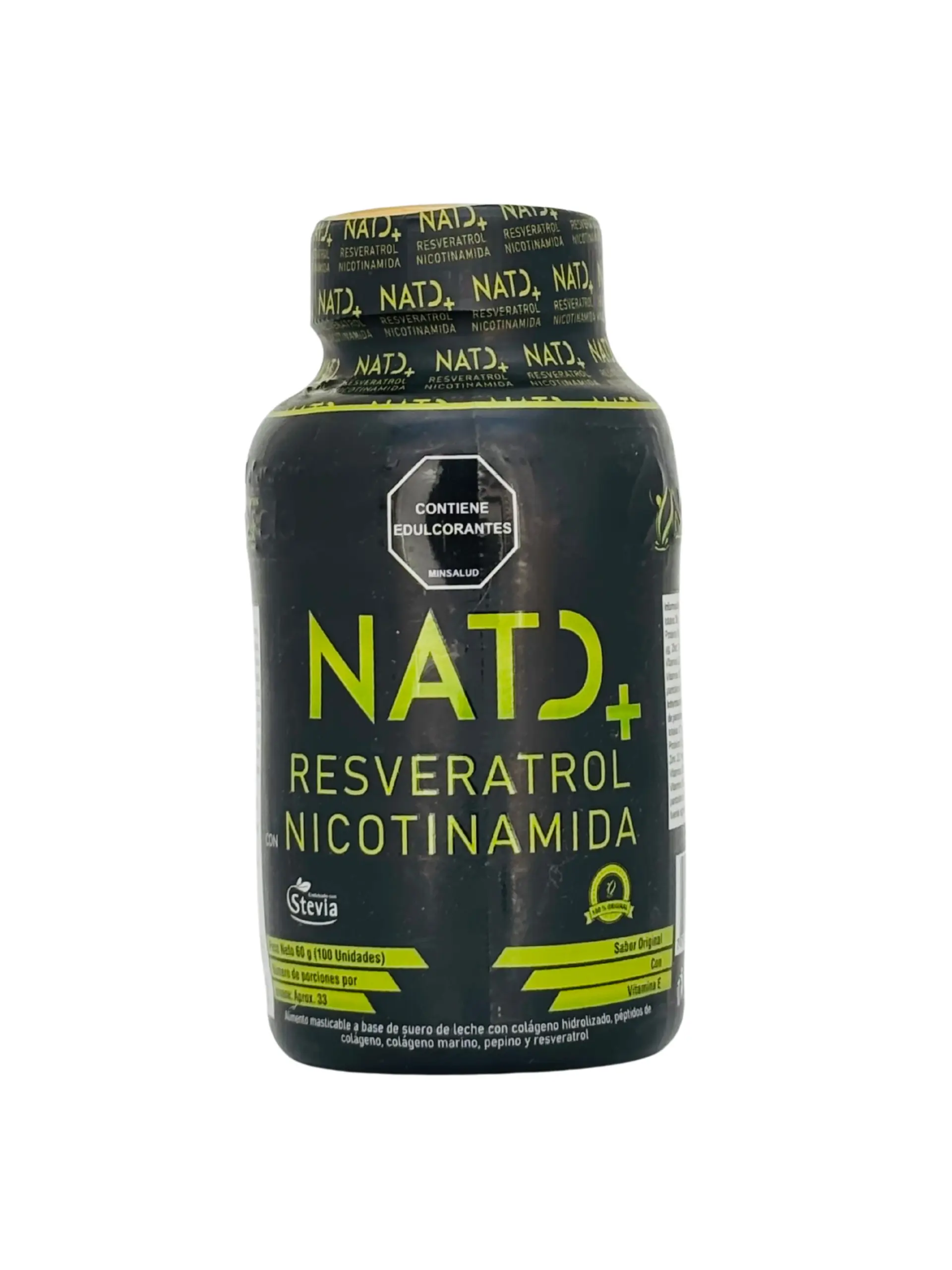 Resveratrol +NAD+ Nicotinamida x 100 capsulas