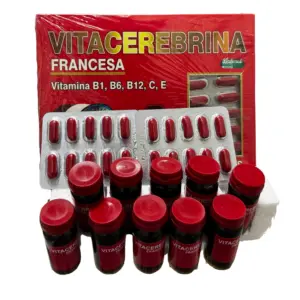 Vitacerebrina x 10 frascos + 20 capsulas