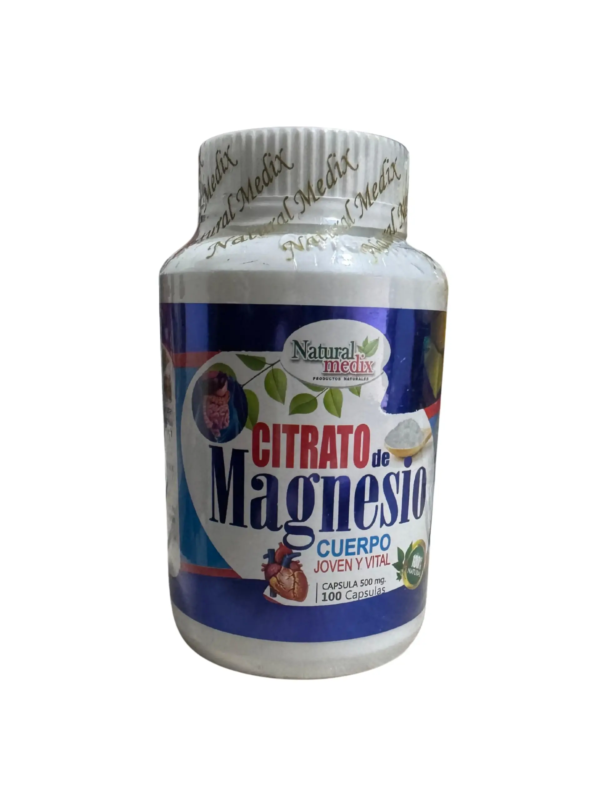 Citrato de Magnesio x 100 capsulas